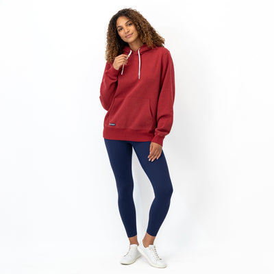 Ready Hoodie | Heather - Cardinal Red (Women)
