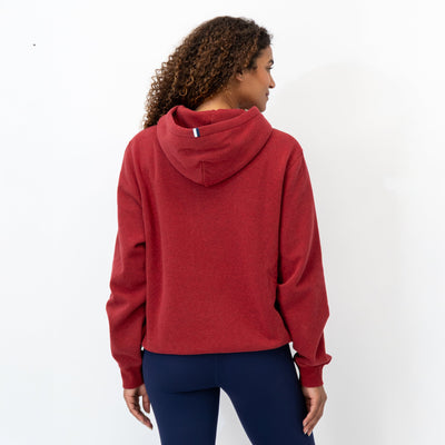 Ready Hoodie | Heather - Cardinal Red (Women)
