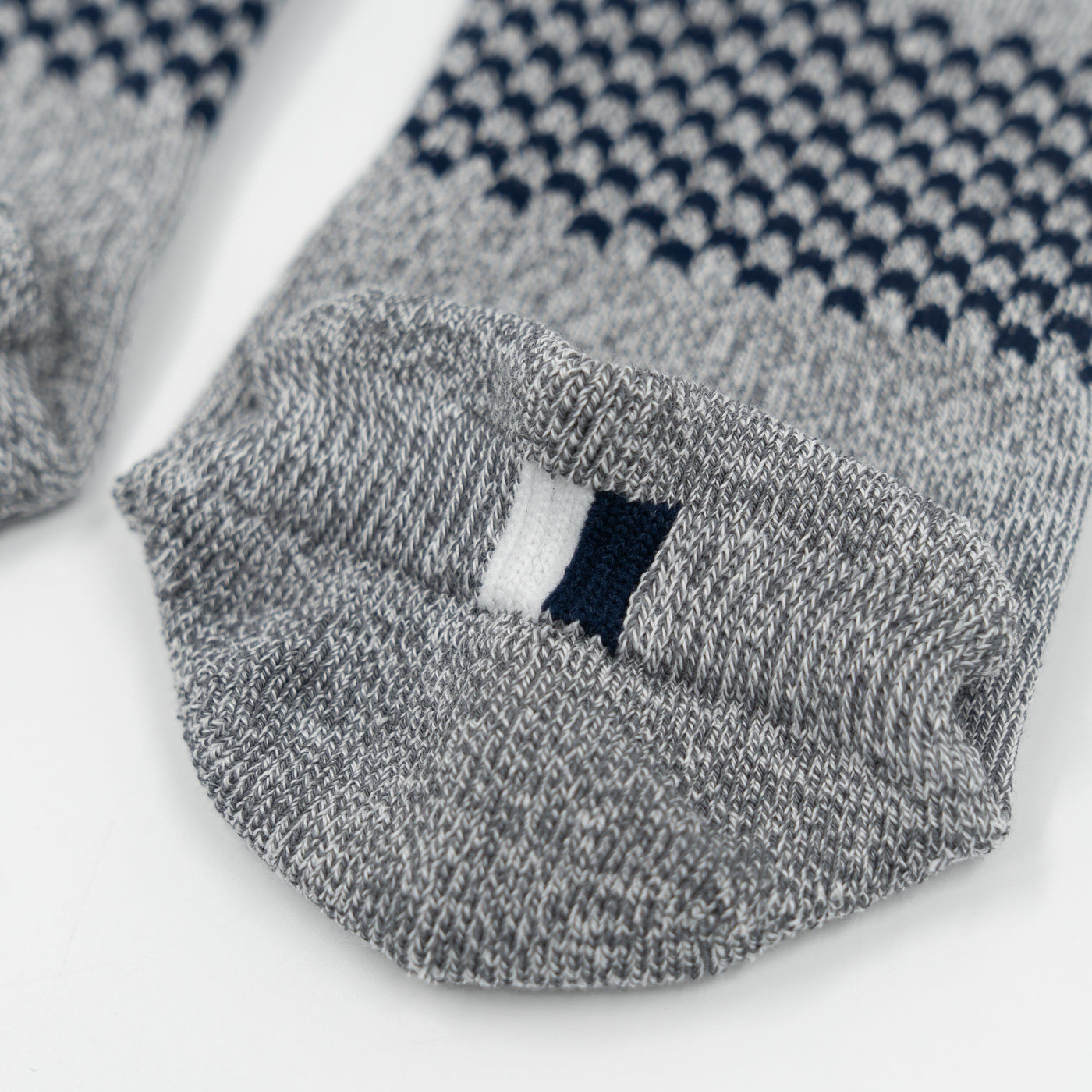 Stratus Performance Ankle Socks (3-Pack) | Heather - Charcoal Grey/White - Fleet Navy (3-Pack)