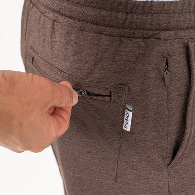 Sprint Performance Jogger | Heather - Cocoa/Dark Taupe