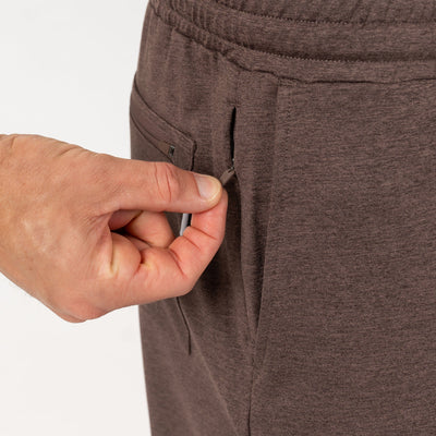 Sprint Performance Jogger | Heather - Cocoa/Dark Taupe