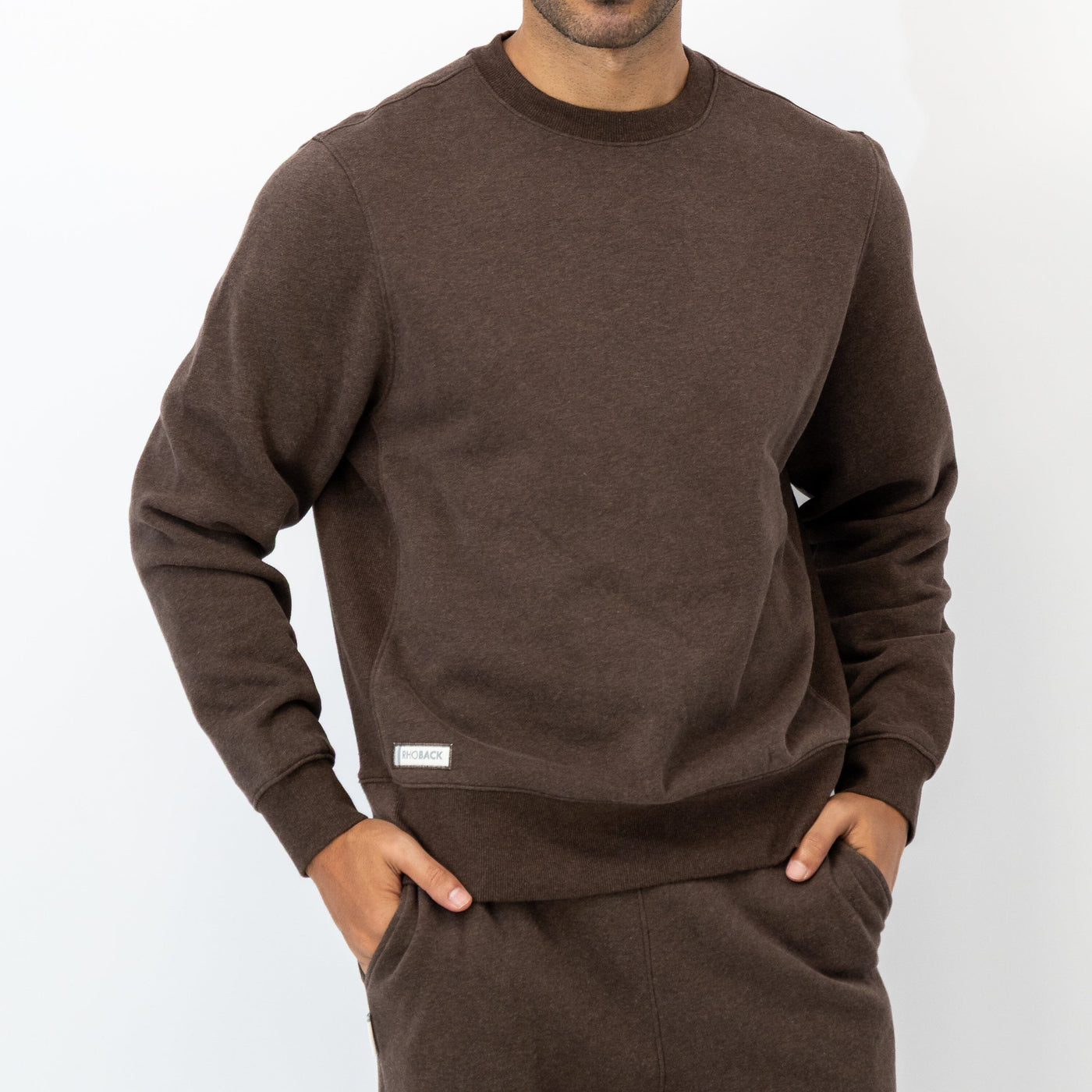 Ready Crewneck | Heather - Cocoa