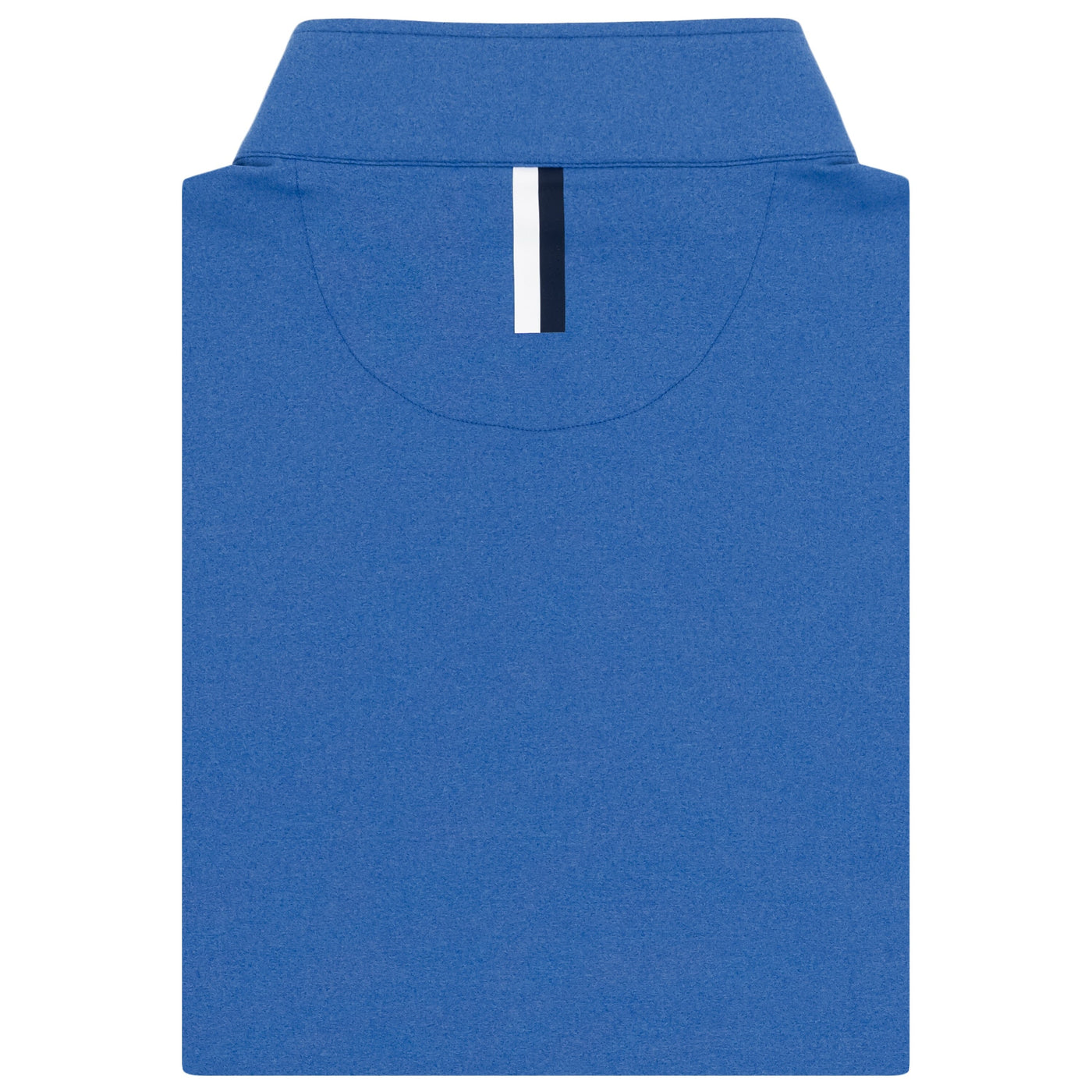 Heather Performance Q-Zip | Heather - Deep Blue/Blue Jay