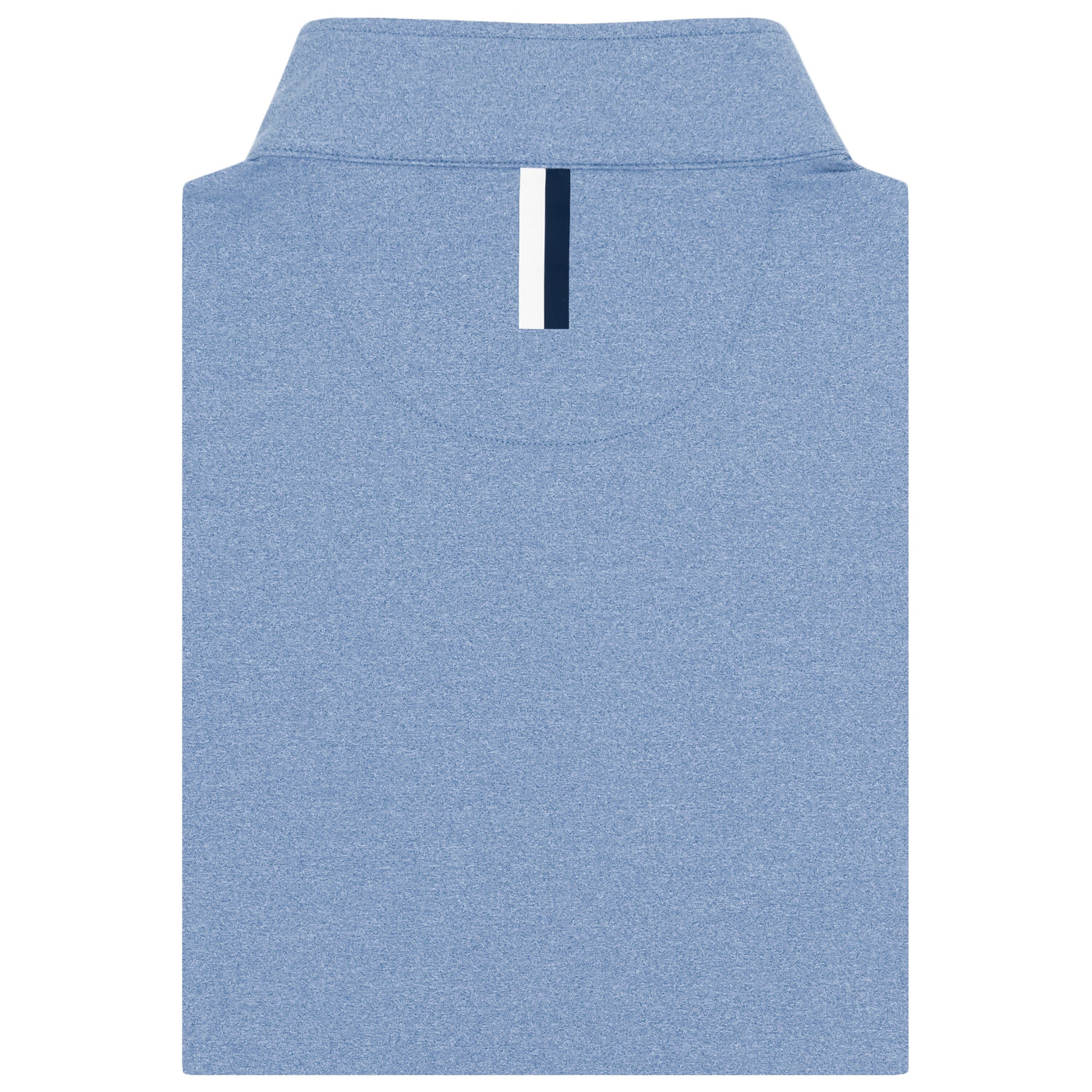 Heather Performance Q-Zip | Heather - Dusk Blue/Zenith Blue