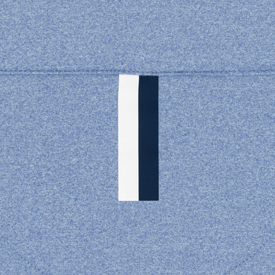 Heather Performance Q-Zip | Heather - Dusk Blue/Zenith Blue