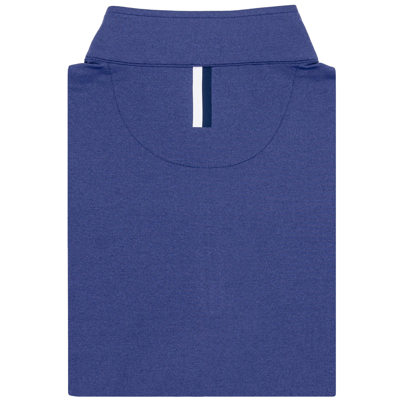 Heather Performance Q-Zip | Heather - Flag Blue/Flag Blue