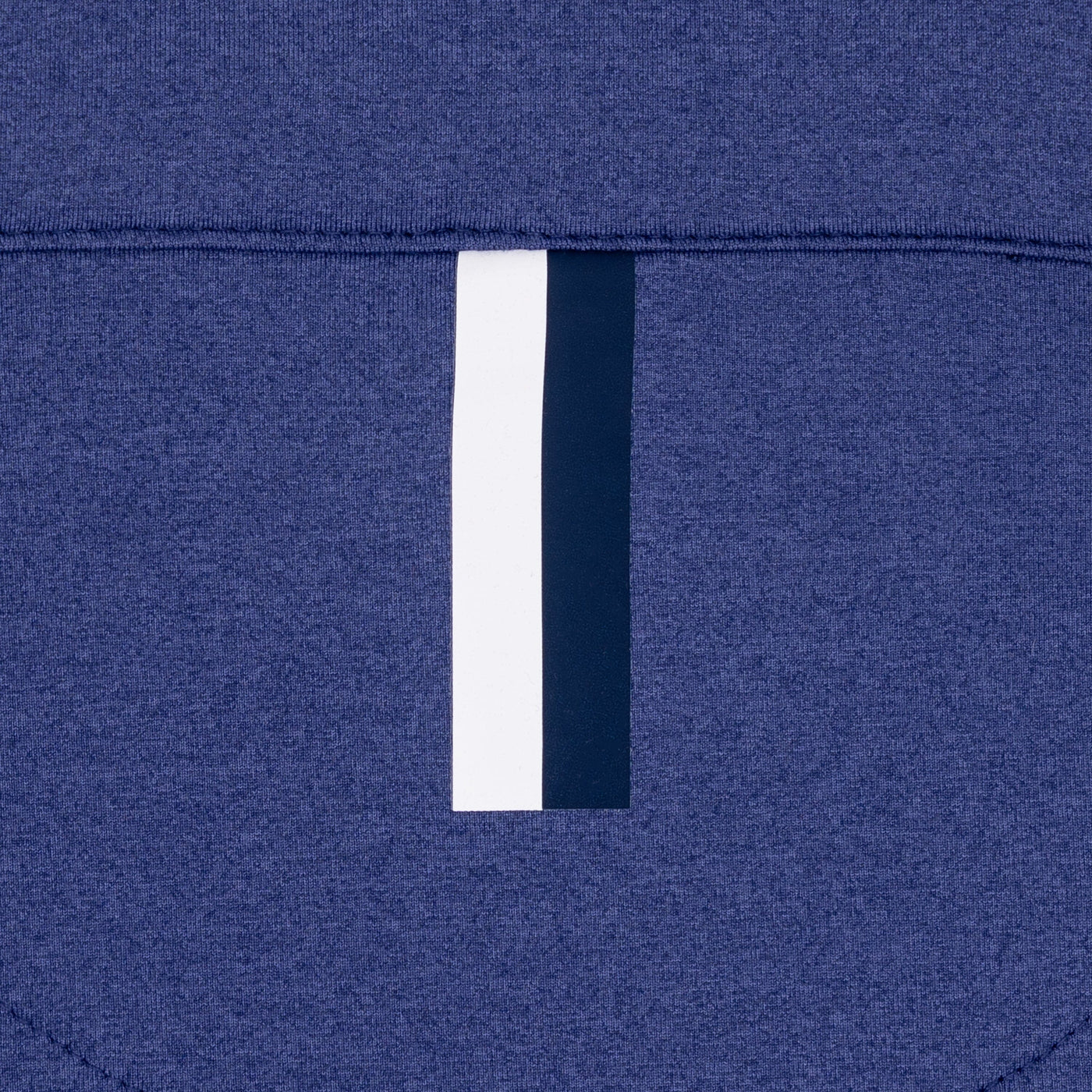 Heather Performance Q-Zip | Heather - Flag Blue/Flag Blue