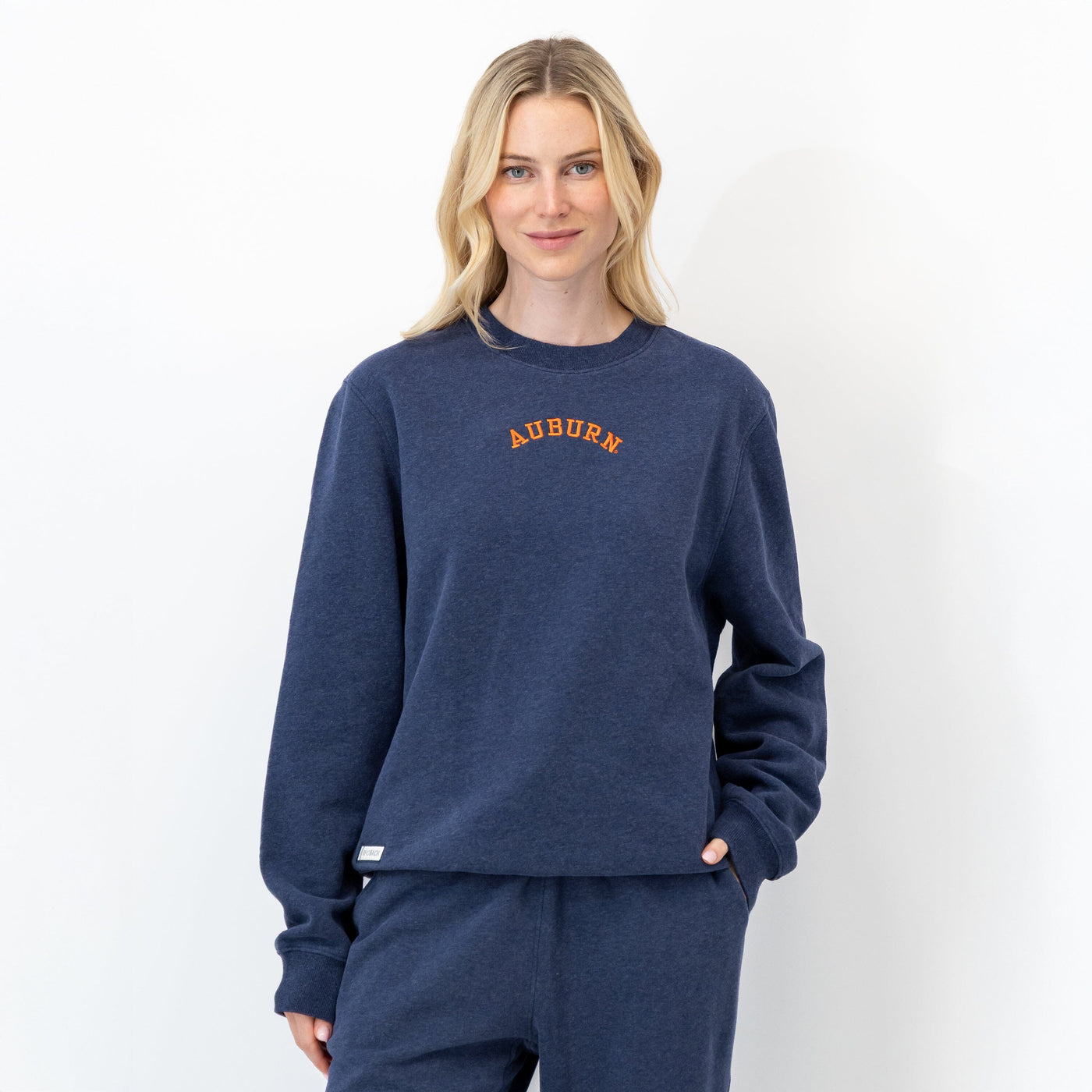 Ready Collegiate Crewneck - Auburn | Heather - Fleet Navy - Auburn - 1 (Women)