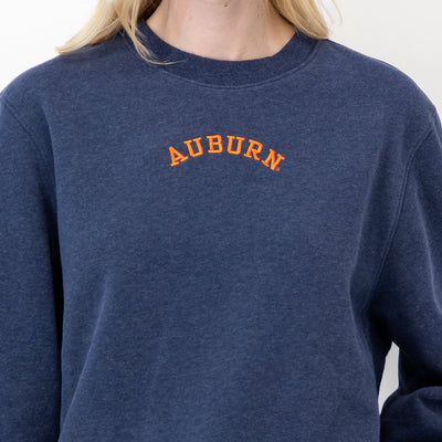Ready Collegiate Crewneck - Auburn | Heather - Fleet Navy - Auburn - 1 (Women)