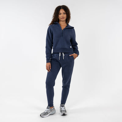 Clarity Jogger | Heather - Fleet Navy