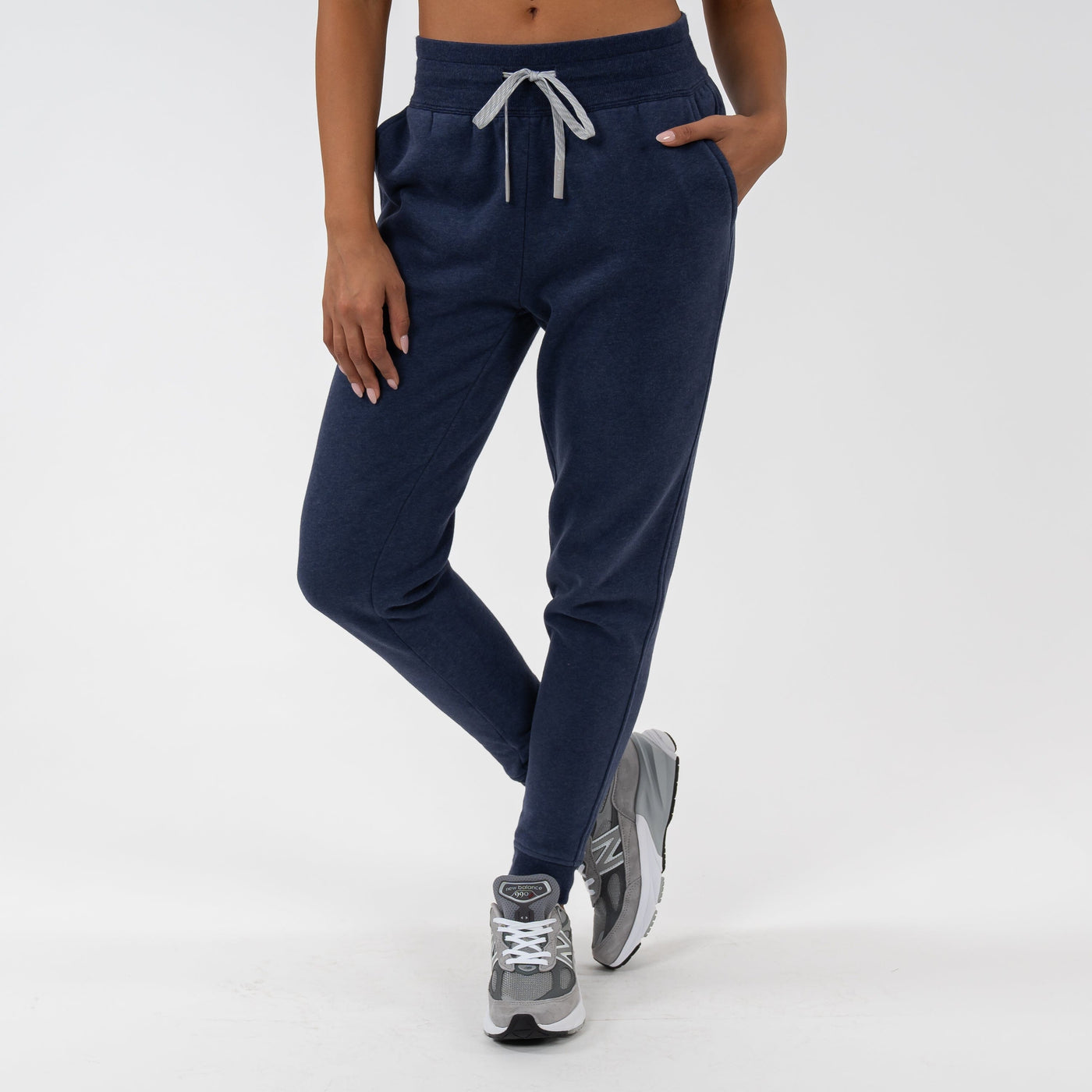 Clarity Jogger | Heather - Fleet Navy