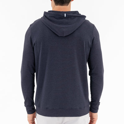 Hesi Performance Hoodie | Heather - Fleet Navy/Nightshade