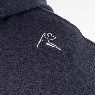 Hesi Performance Hoodie | Heather - Fleet Navy/Nightshade