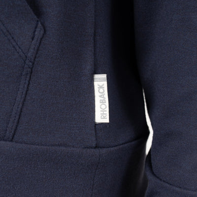 Tempo Full-Zip Hoodie | Heather - Fleet Navy/Nightshade