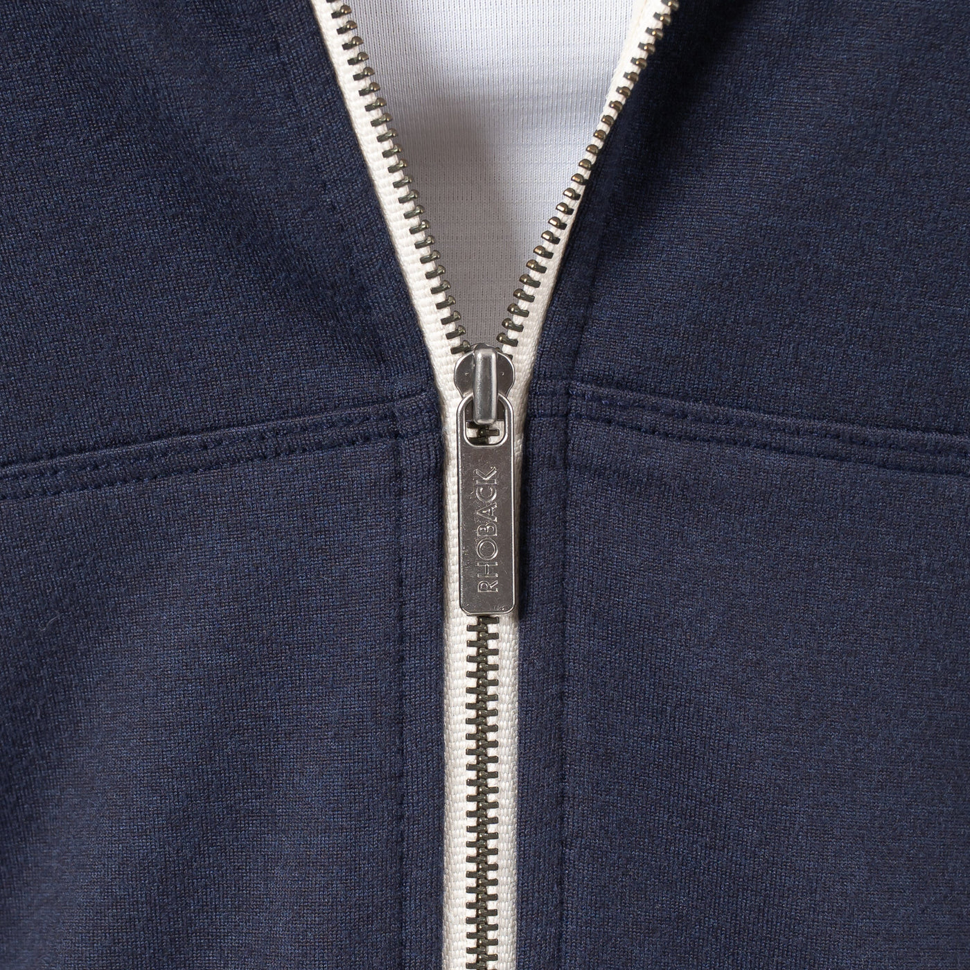 Tempo Full-Zip Hoodie | Heather - Fleet Navy/Nightshade