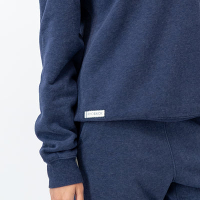 Ready Crewneck | Heather - Fleet Navy (Women)