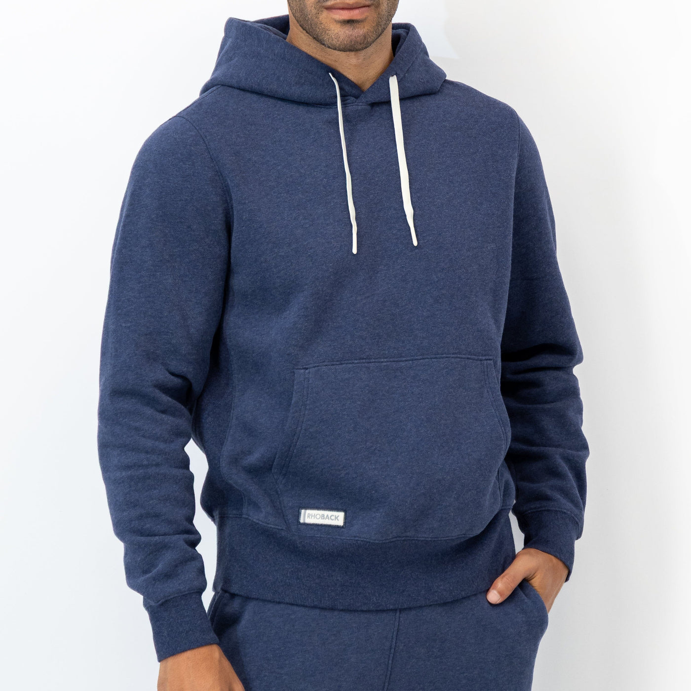 Ready Hoodie | Heather - Fleet Navy