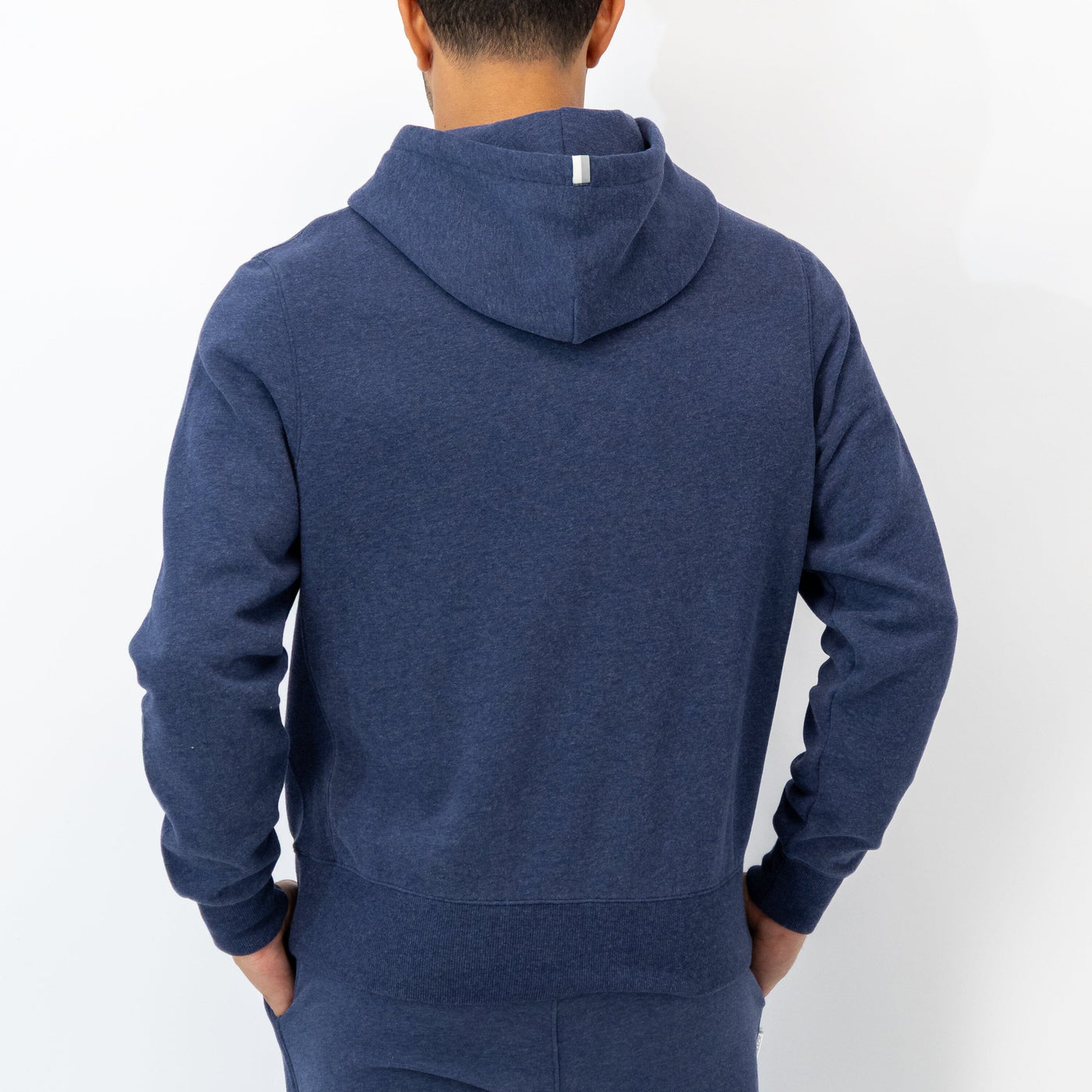 Ready Collegiate Hoodie - UNC | Heather - Fleet Navy - UNC 4 BLUE