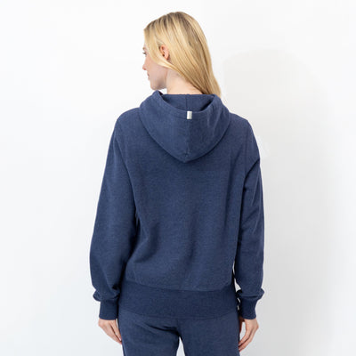 Ready Collegiate Hoodie - UNC | Heather - Fleet Navy - UNC 4 BLUE (Women)
