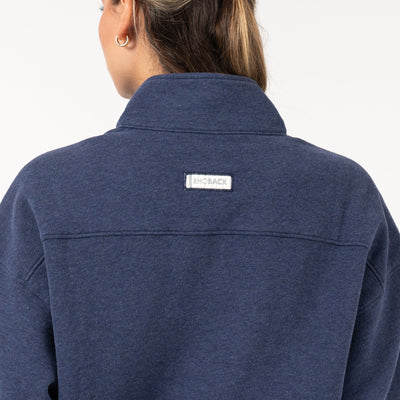 Serenity Half-Zip | Heather - Fleet Navy