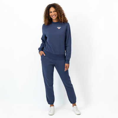 Ready Crewneck - USA | Heather - Fleet Navy - USA (Women)