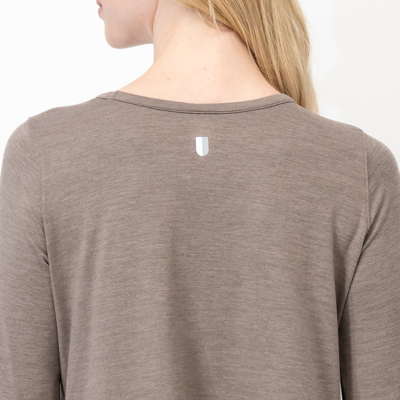 Drift Long Sleeve Flowy Tee | Heather - Greyhawk/Greyhawk