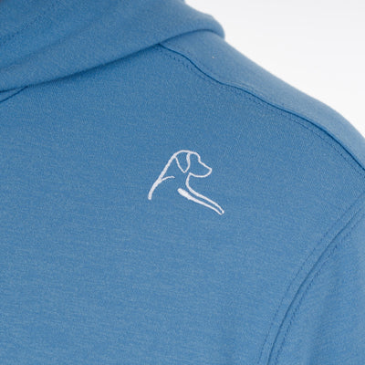 Hesi Performance Hoodie | Heather - Highcountry Blue/Ice Pick Blue