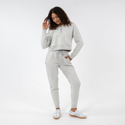 Clarity Jogger | Heather - Ivory