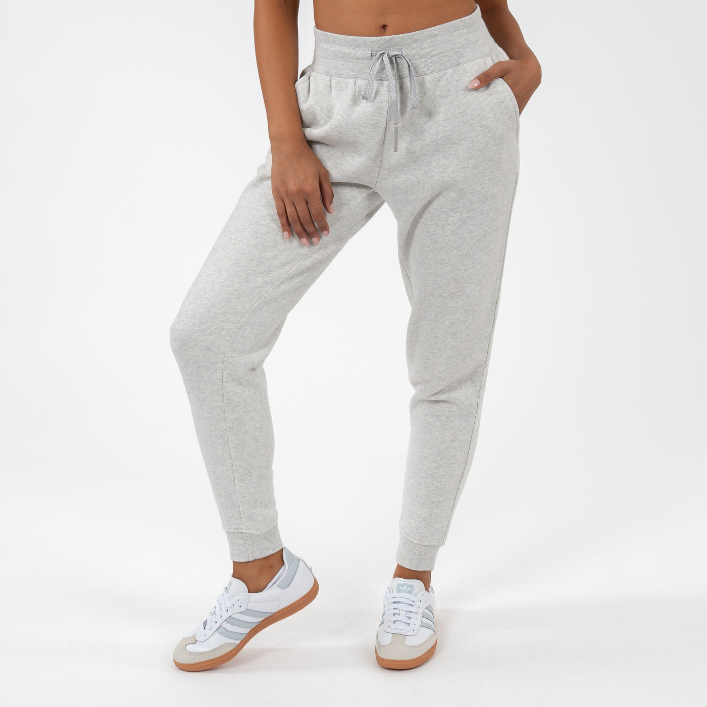 Clarity Jogger | Heather - Ivory