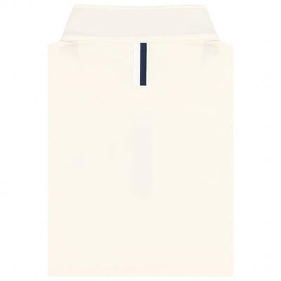 Heather Performance Q-Zip | Heather - Ivory/Parchment White