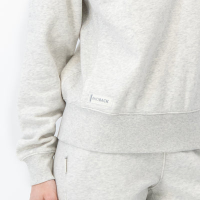 Ready Crewneck | Heather - Ivory (Women)
