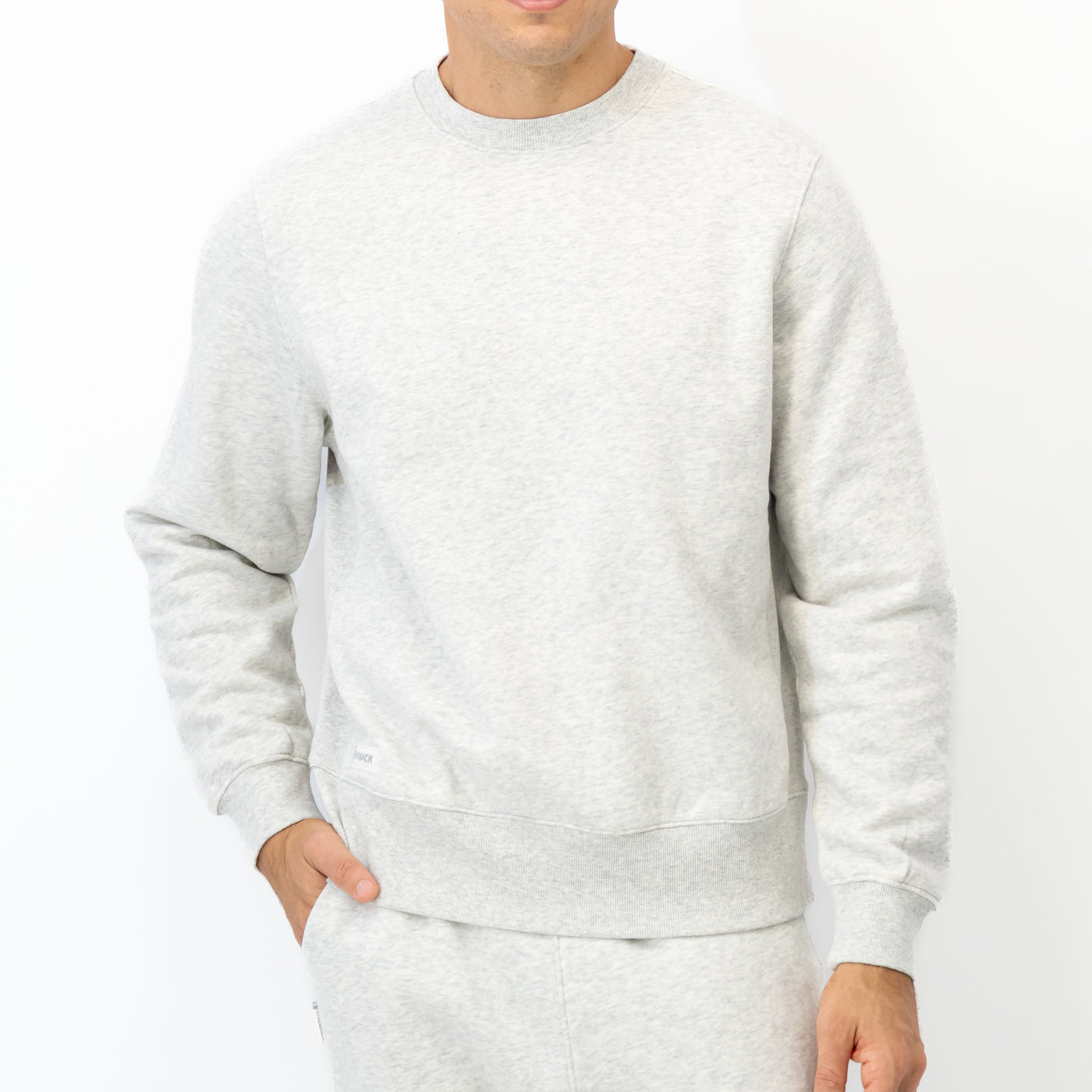 Ready Crewneck | Heather - Ivory