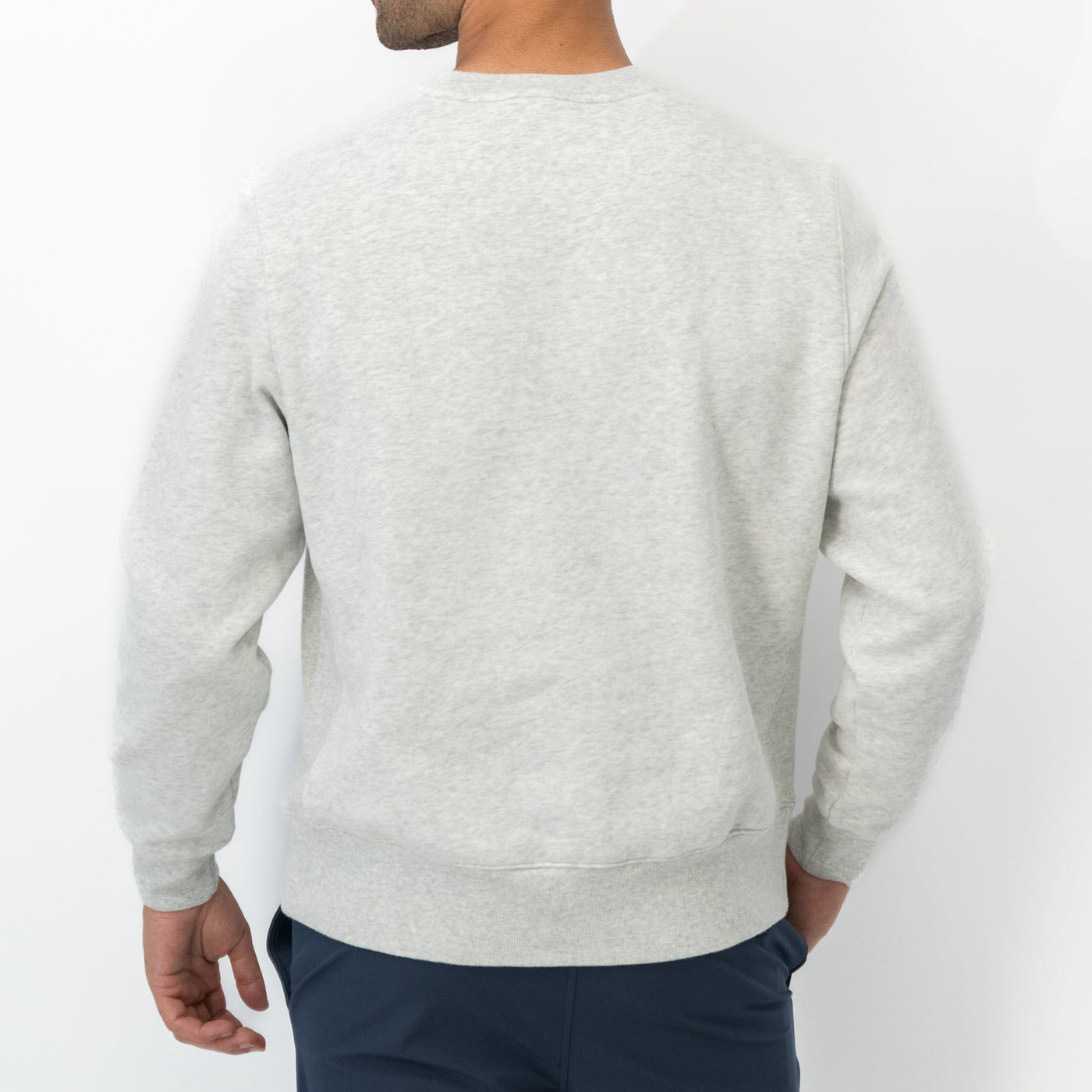 Ready Collegiate Crewneck - Notre Dame | Heather - Ivory - Notre Dame - 1