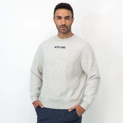 Ready Collegiate Crewneck - Notre Dame | Heather - Ivory - Notre Dame - 1