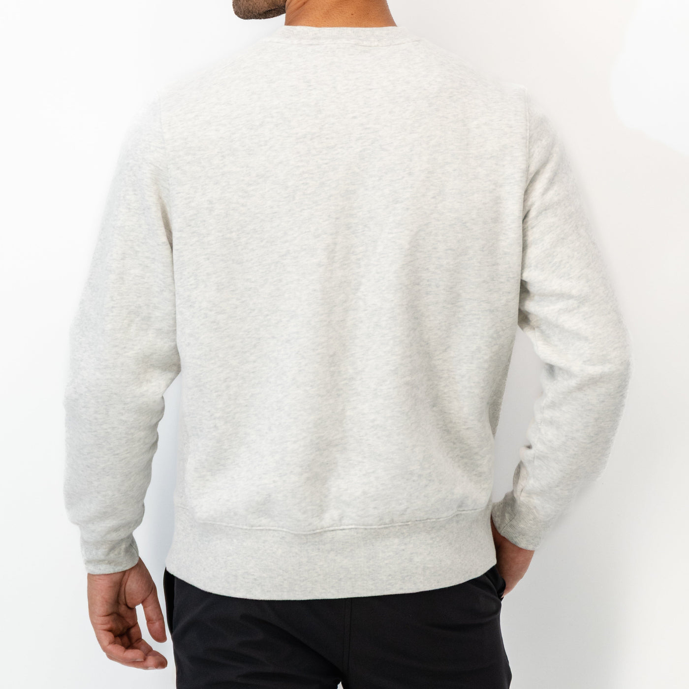 Ready Collegiate Crewneck - Virginia Tech | Heather - Ivory - Virginia Tech - 1