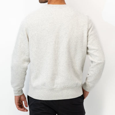 Ready Collegiate Crewneck - Virginia Tech | Heather - Ivory - Virginia Tech - 1