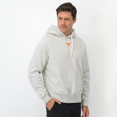 Ready Collegiate Hoodie - Texas | Heather - Ivory - Texas - 1