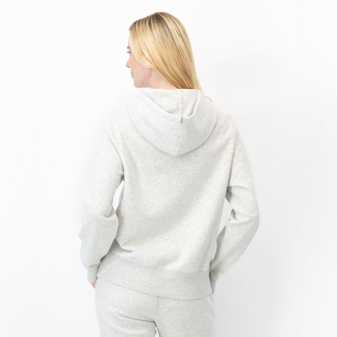 Ready Collegiate Hoodie - Kansas | Heather - Ivory - KU 2 BLUE (Women)