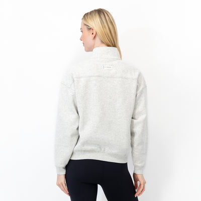 Serenity Half-Zip | Heather - Ivory
