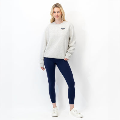Ready Crewneck - USA | Heather - Ivory - USA (Women)