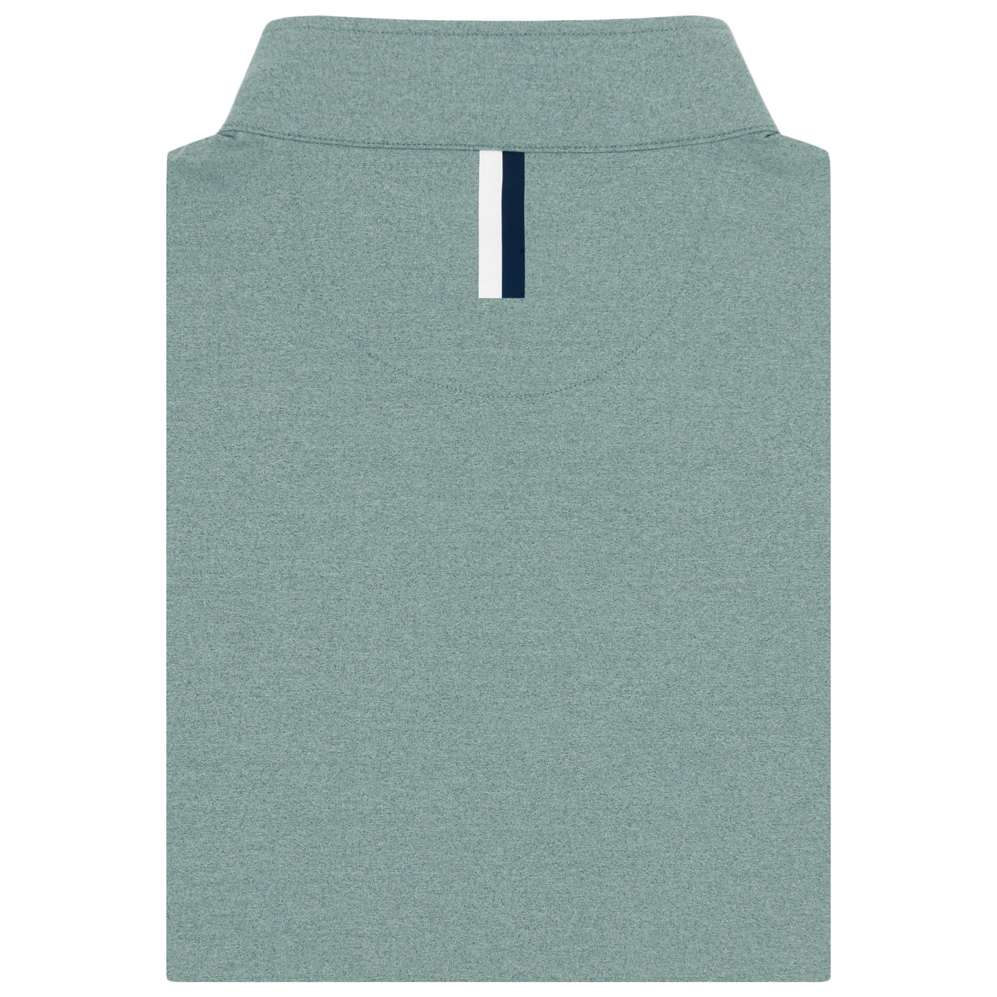 Heather Performance Q-Zip | Heather - Jungle Green/Antigua Green