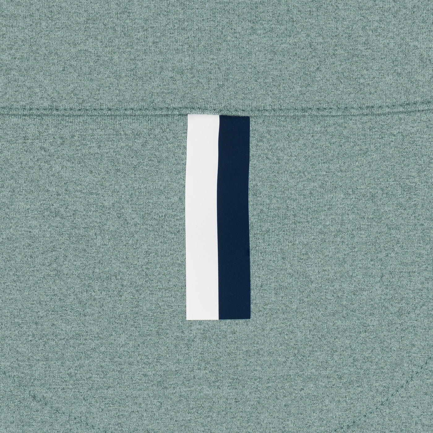 Heather Performance Q-Zip | Heather - Jungle Green/Antigua Green