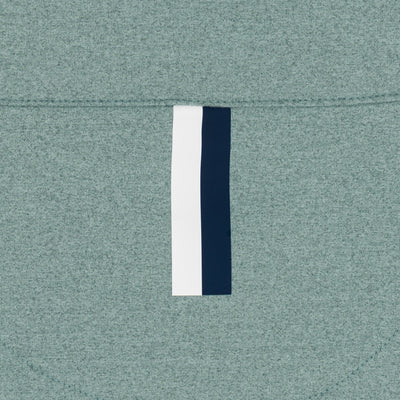 Heather Performance Q-Zip | Heather - Jungle Green/Antigua Green