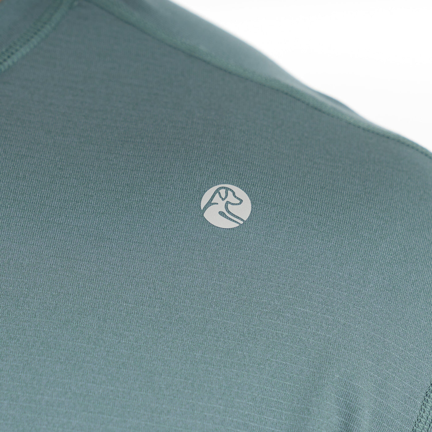 Blitz Tech Long Sleeve Tee | Heather - Jungle Green/Dusty Pine