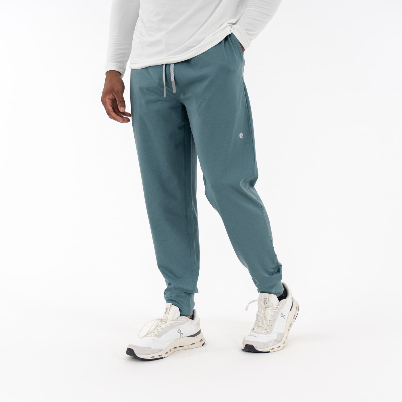 Sprint Performance Jogger | Heather - Jungle Green/Dusty Pine