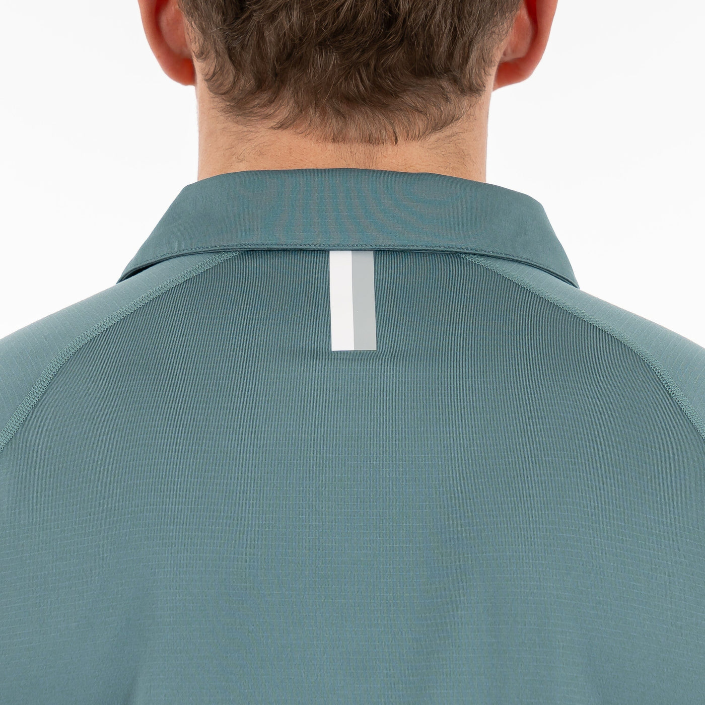Blitz Tech Polo | Heather - Jungle Green/Dusty Pine