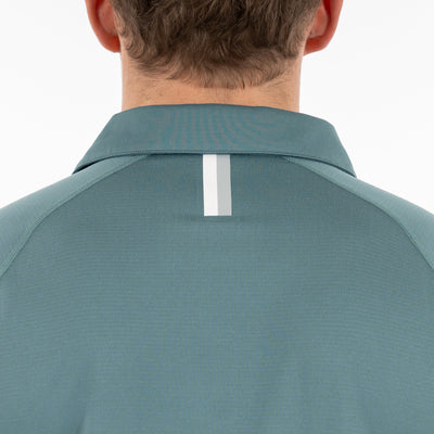 Blitz Tech Polo | Heather - Jungle Green/Dusty Pine