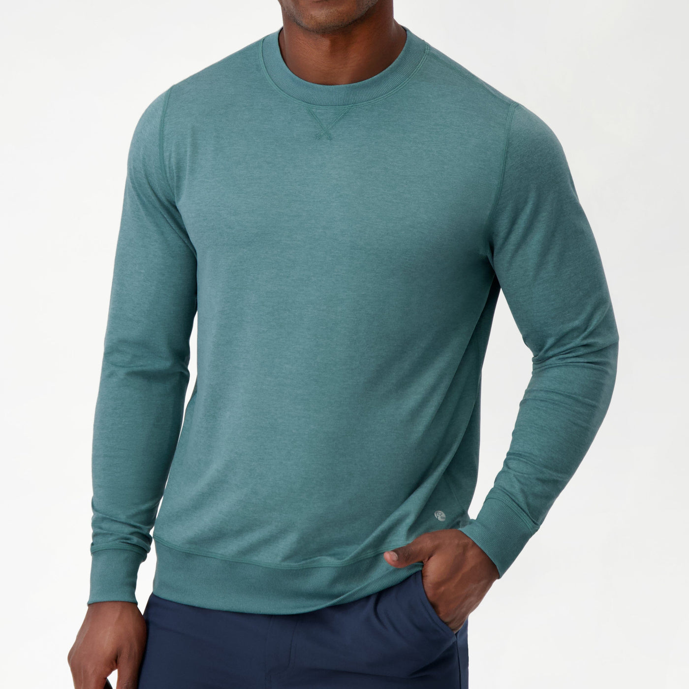 Pace Performance Crew | Heather - Jungle Green/Jungle Green