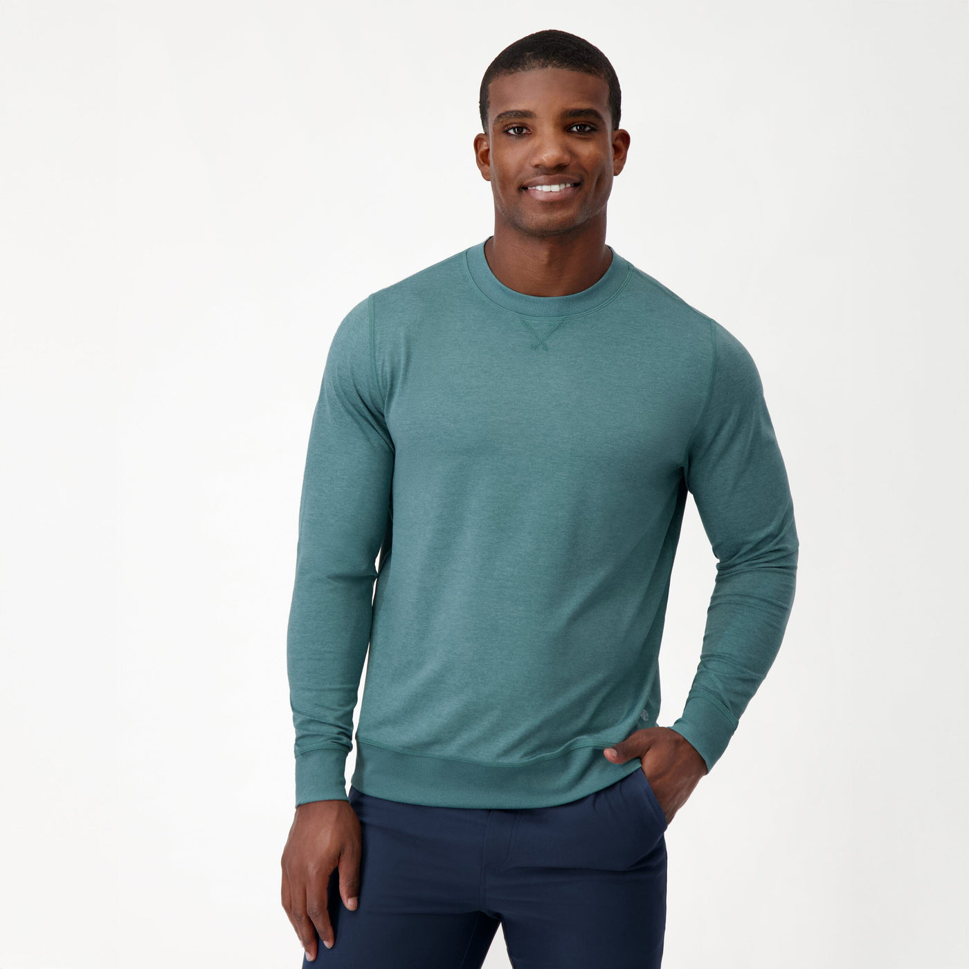 Pace Performance Crew | Heather - Jungle Green/Jungle Green