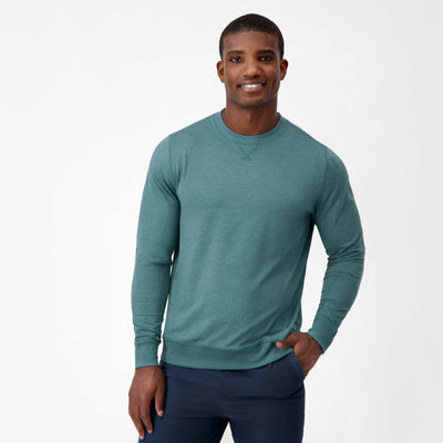 Pace Performance Crew | Heather - Jungle Green/Jungle Green